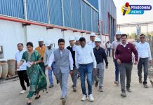 जिल्हाधिका-यांकडून ब्रम्हपुरी तालुक्यातील विविध विकास कामांची पाहणी