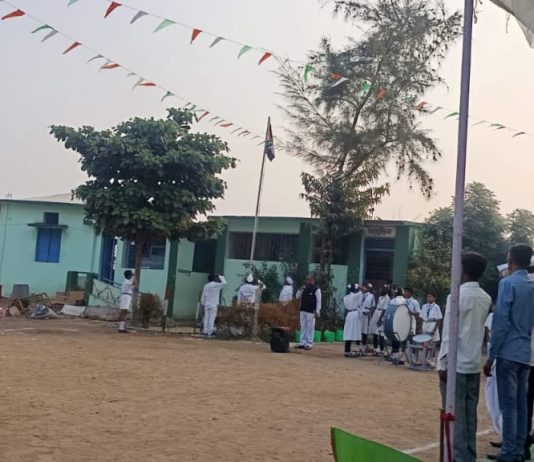 जिल्हा परिषद उच्च प्राथमिक शाळा आष्टा येथे प्रजासत्ताक दिन साजरा