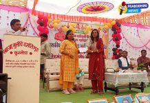 विधी बन्सोड गीत गायन स्पर्धेत प्रथम; तर वकृत्व स्पर्धेत द्वितीय