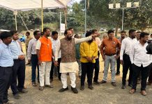 महाशिवरात्री कार्यक्रमस्थळी आमदार किशोर जोरगेवार यांची व्यवस्थेची पाहणी