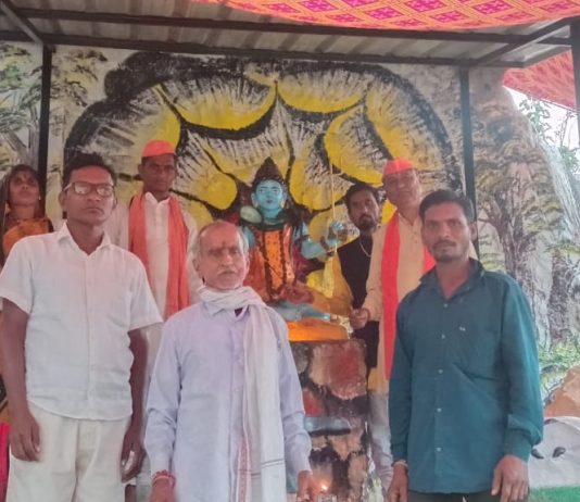 वडेगाव (खांबा) त्रिनेत्र महादेव भिमलकसा पाटिलदेव पहाडीवर महाशिवरात्री उत्सव साजरा