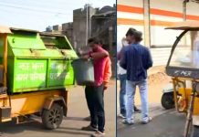 सफाई कर्मचारी गायब असल्याने नगरसेवक डॉ. नीरज वाघमारे स्वतः उतरले मैदानात