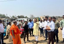 महाकाली यात्रेच्या पार्श्वभूमीवर आमदार किशोर जोरगेवार यांची व्यवस्थेची पाहणी