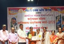 मा.कु.सायली ढेबे व्यक्तिमत्व स्पर्धेत प्रथम