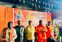 चंद्रपुरात रामजन्मोत्सवाचा जल्लोष; शिवसेना (उद्धव बाळासाहेब ठाकरे) पक्षाकडून शोभायात्रेचे अभूतपूर्व स्वागत
