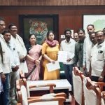 गोंडपिपरी MIDC विरोधात शेतकरी आक्रमक ; संयुक्त मोर्चाच्या वतीने जिल्हाधिकाऱ्यांना निवेदन.