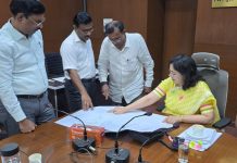 कुसुंबी व नोकारी येथे प्रत्यक्ष पाहणी करून होणार मोजणी