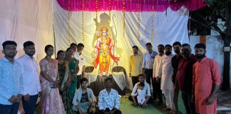 बाबुपेठ येथील श्री. हनुमान मंदिरात धार्मिक कार्यक्रमाचे उत्साहात आयोजन; मान्यवरांची उपस्थिती