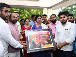 भारतीय जनता पार्टी चंद्रपूर महानगर च्या वतीने मंत्री पंकजा मुंडे यांचे स्वागत