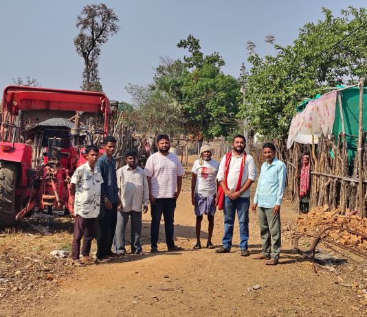 उडेरा येथील दलित वस्तीमध्ये रस्ता-नालीसाठी भाकपाची मागणी