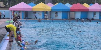 उन्हाळी जलतरण प्रशिक्षण शिबिराकरिता प्रवेश सुरू