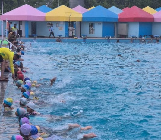 उन्हाळी जलतरण प्रशिक्षण शिबिराकरिता प्रवेश सुरू