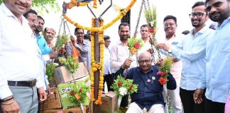 ॲड. वामनराव चटप यांच्या वाढदिवसानिमित्त जनतेचा आरोग्य शिबिराला उत्स्फूर्त प्रतिसाद