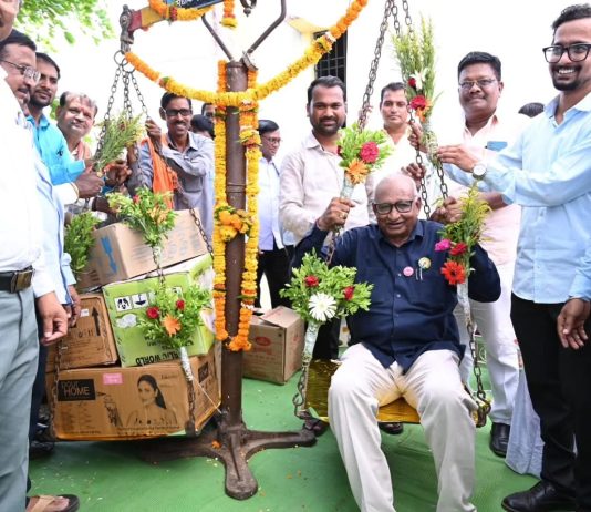 ॲड. वामनराव चटप यांच्या वाढदिवसानिमित्त जनतेचा आरोग्य शिबिराला उत्स्फूर्त प्रतिसाद