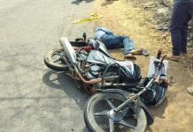 गडचिरोली जिल्ह्यात भीषण अपघात: रांगी येथे दुचाकीस्वाराचा जागीच मृत्यू