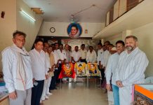 ब्रम्हपुरीत काँग्रेस कमिटीकडून बुद्ध पौर्णिमा, महाराष्ट्र दिन व कामगार दिन साजरा