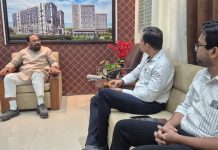 म्हाडा अंतर्गत १४४ कोटींच्या विकासकामांचा आमदार किशोर जोरगेवार यांनी घेतला आढावा