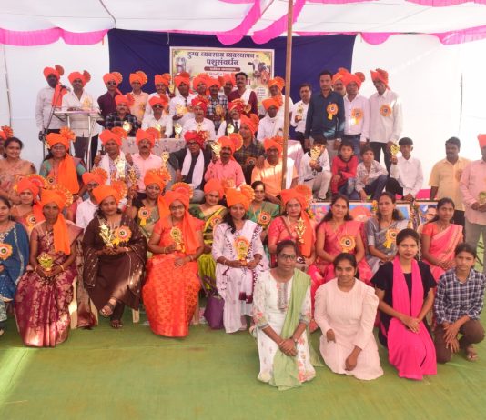२१ वर्षानंतर पुन्हा वर्गमित्र एकत्र;माजी विद्यार्थी व शिक्षकांचा स्नेहमिलन सोहळा उत्साहात संपन्न