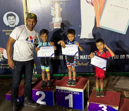 चंद्रपूरच्या चिमुकल्या अधीर जुन्नावारची राज्यभर दखल;पुण्यात रौप्यपदक पटकावत RSFI मध्ये निवड