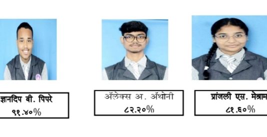 वियानी पब्लिक स्कूल, बाबुपेठचा एसएससी परीक्षेत सलग १००% निकालाचा झेंडा!